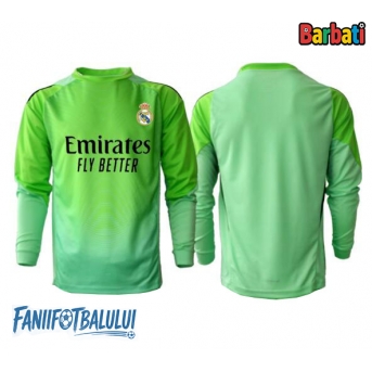 Real Madrid Portarii Tricou Fotbal Replică 2025-26 Barbati Deplasare Mâneci Lungi